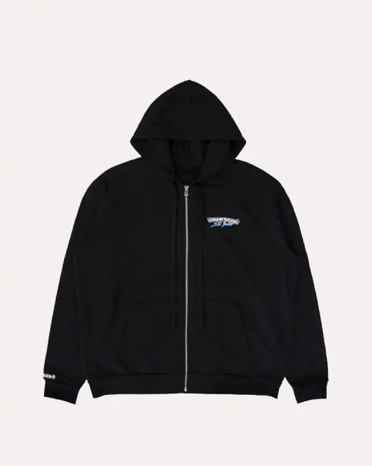 Chrome Hearts St. Barth Exclusive Zip-Up Hoodie