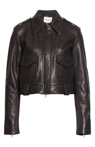 The Cordelia Lambskin Leather Jacket