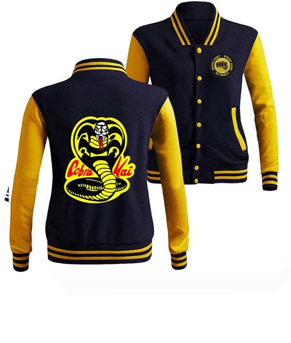 Cobra Kai Karate Kid Letterman Jacket