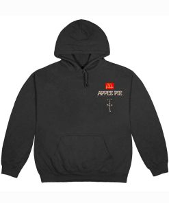 Travis Scott Mcdonalds Black Hoodie