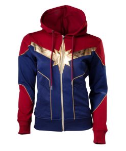 Carol Danvers Captain Marvel Red Hoodie