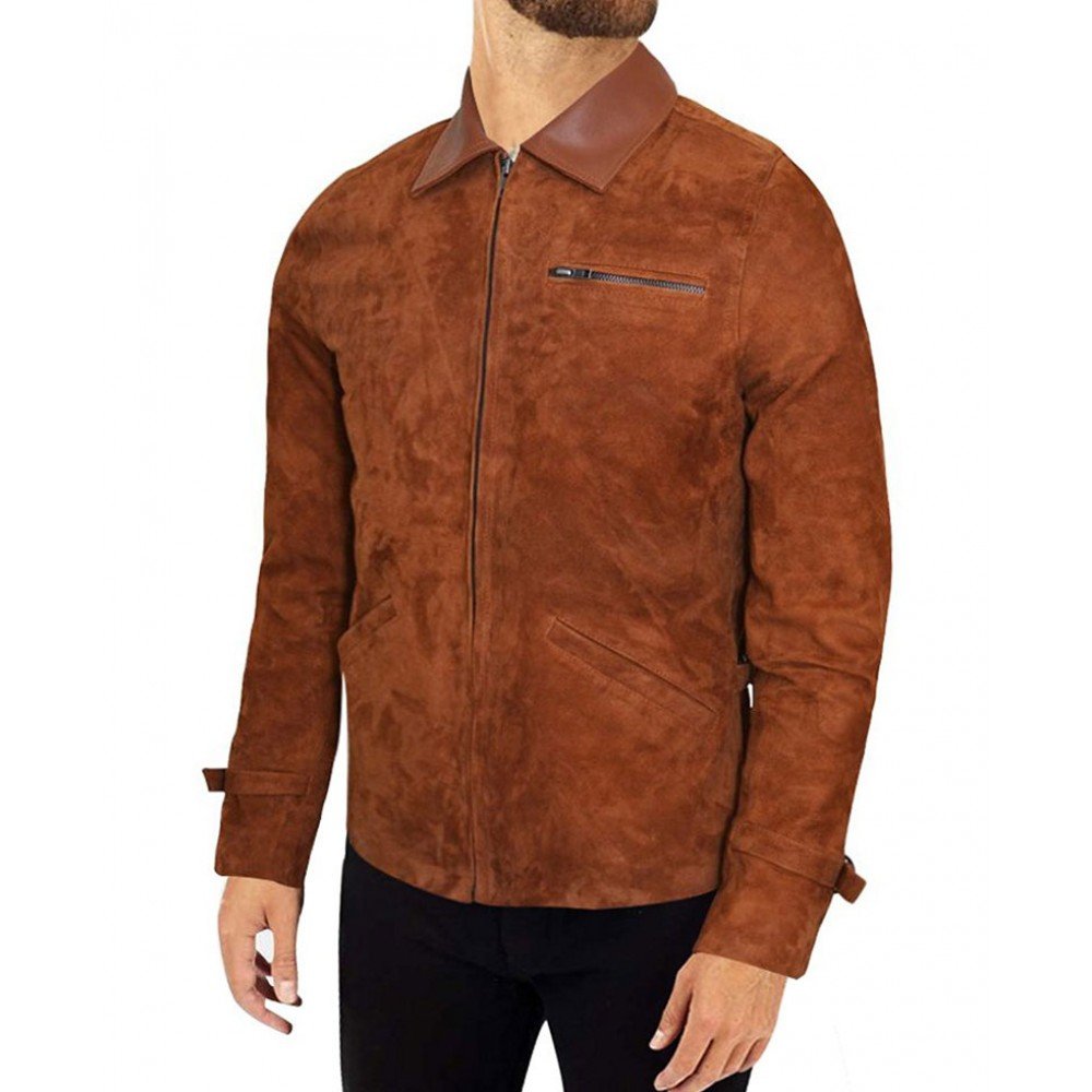 Allied Brad Pitt Max Vatan Leather Jacket - Image 2
