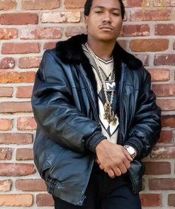 BMF 2021 Demetrius 'Lil Meech' Flenory Leather Jacket