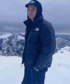 Black G-Eazy Parachute Puffer Jacket