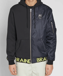 Converse x Brain Dead Bomber Hoodie Jacket