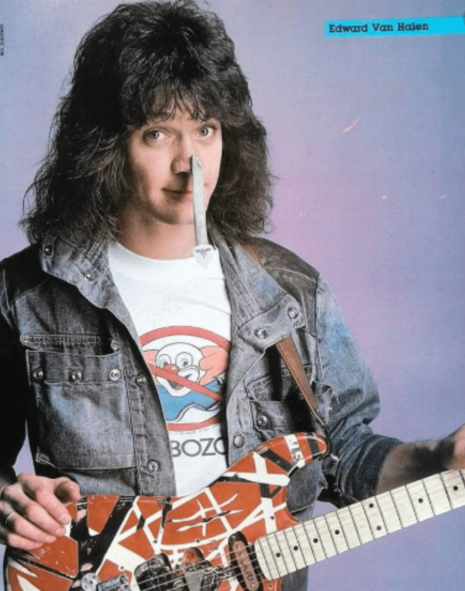 Eddie Van Halen Denim Jacket