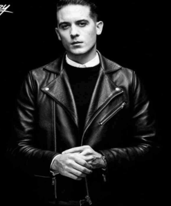 G-Eazy Rising Rapper Leather Jacket