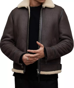 Genuine Rhys Shearling Aviator Jacket