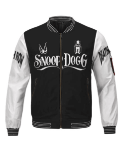 Jacket Records Death Snoop Varsity Doggy Dogg Row Black