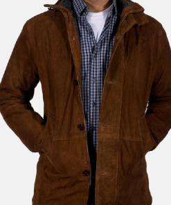 Men's Brown Sheriff Suede Jacket