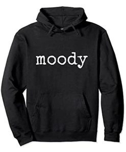 Moody Black Hoodie