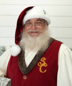 Santa Claus Suede Vest