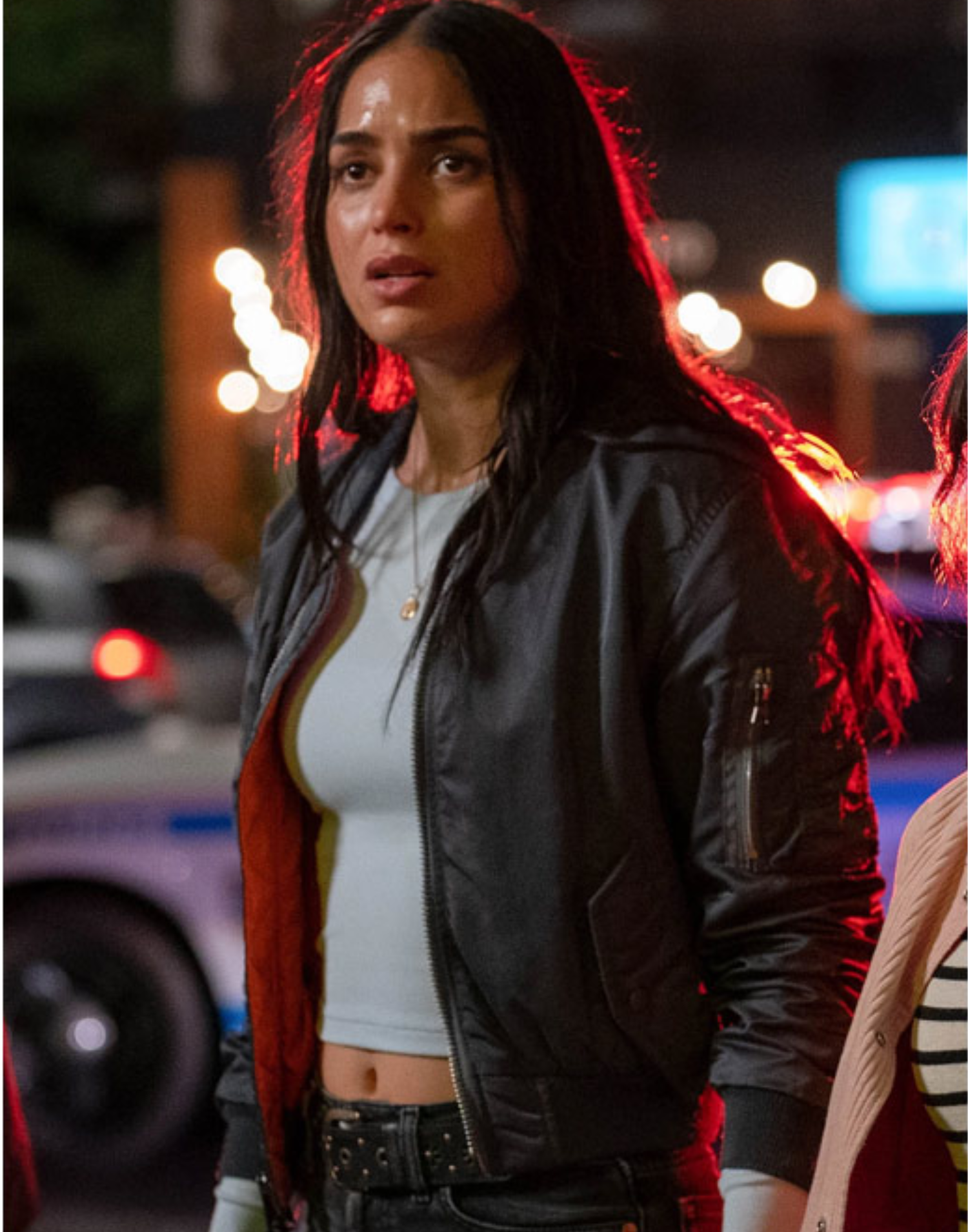 Melissa Barrera Bomber Jacket