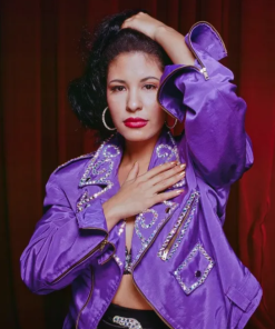 Selena Quintanilla Purple Jacket