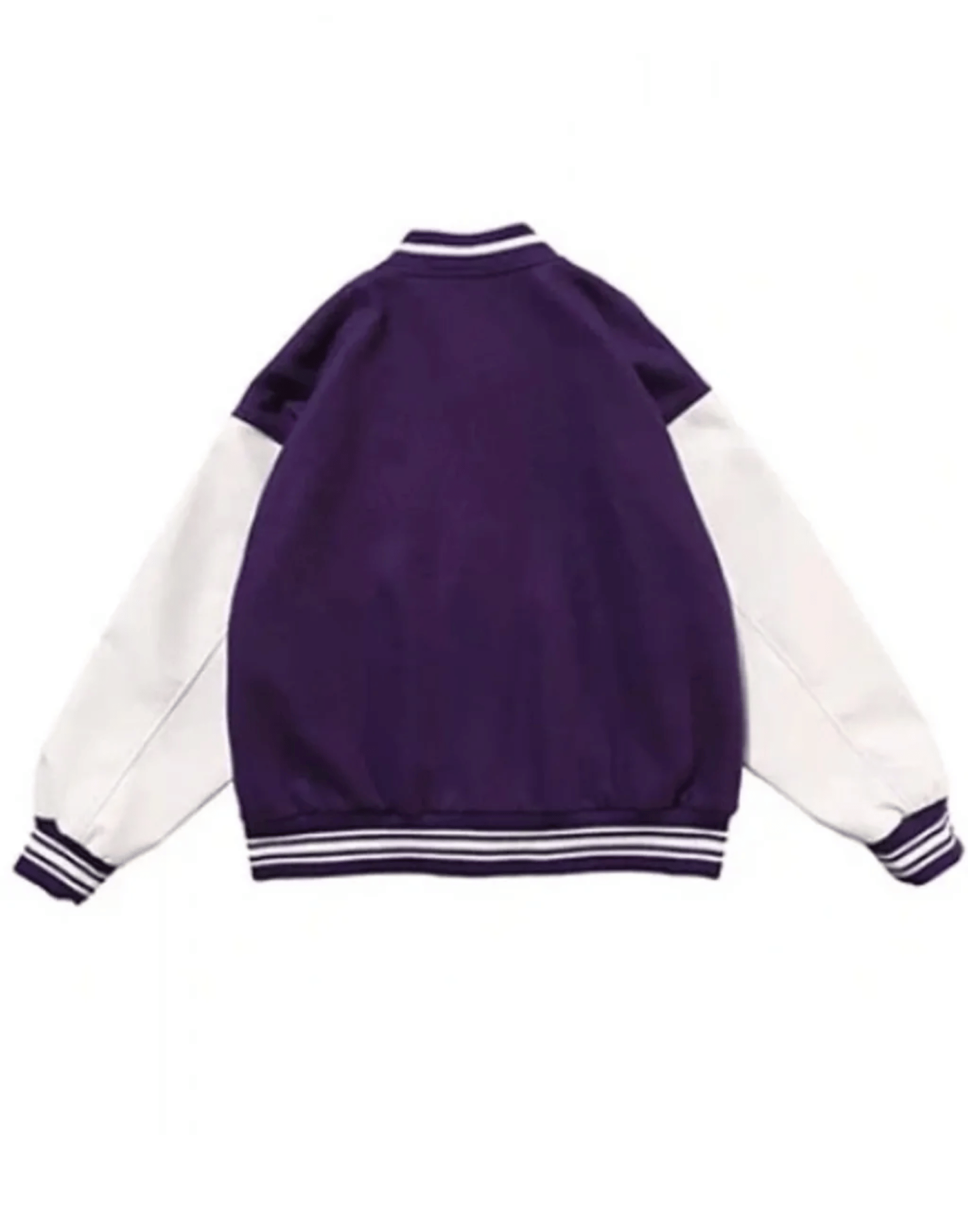 Skeleton Bad To The Bone Patchwork Varsity Jacket - Image 10