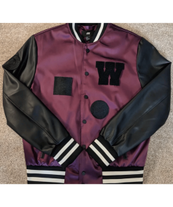 The Weeknd H&m Jacket | Purple Bomber Jacket