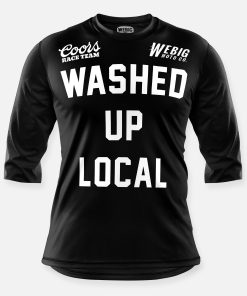 WASHED UP LOCAL 3/4 SLEEVE BIKE JERSEY
