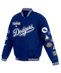 Los Angeles Dodgers 2020 World Series Champions Bomber Jacket