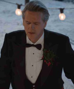A Castle For Christmas Cary Elwes Black Blazer