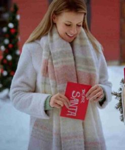 A Cozy Christmas Inn Jodie Sweetin White Coat