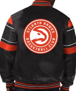 NBA Atlanta Hawks Leather Jacket For Men and Women