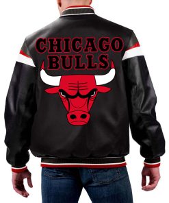 NBA Chicago Bulls Leather Jacket For Men and Women