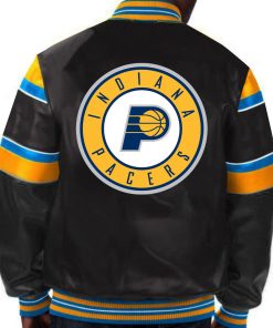 NBA Indiana Pacers Leather Jacket For Men and Women