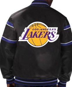 NBA Los Angeles Lakers Leather Jacket For Men and Women