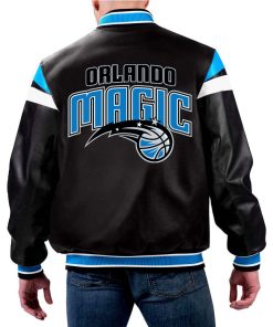 NBA Orlando Magic Leather Jacket For Men and Women